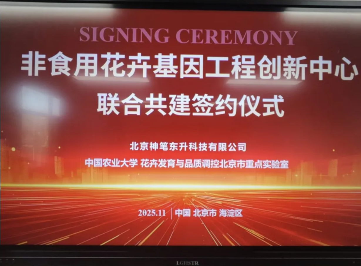 “非食用花卉基因工程创新中心”启动，开辟未来植物新路径！